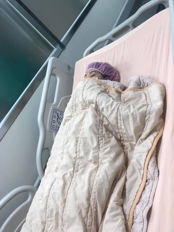 李宇柔先前腸爆裂命危。(圖/翻攝自李宇柔臉書)