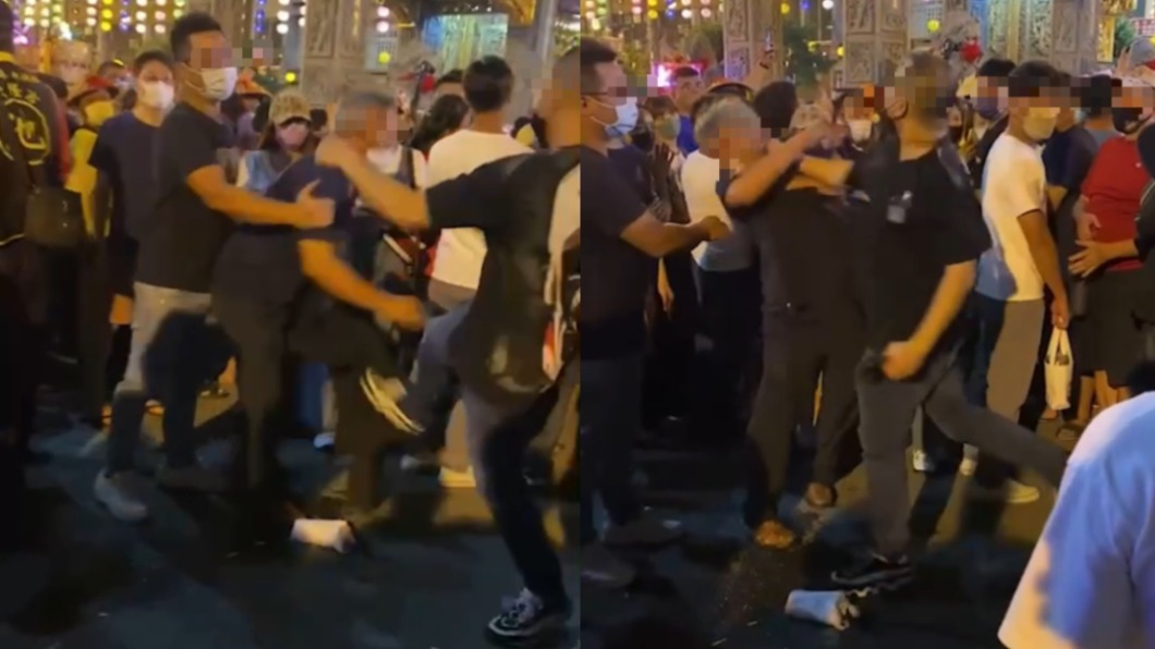 東港迎王祭!妻遭襲臀平頭男爆打 扯平和解收場