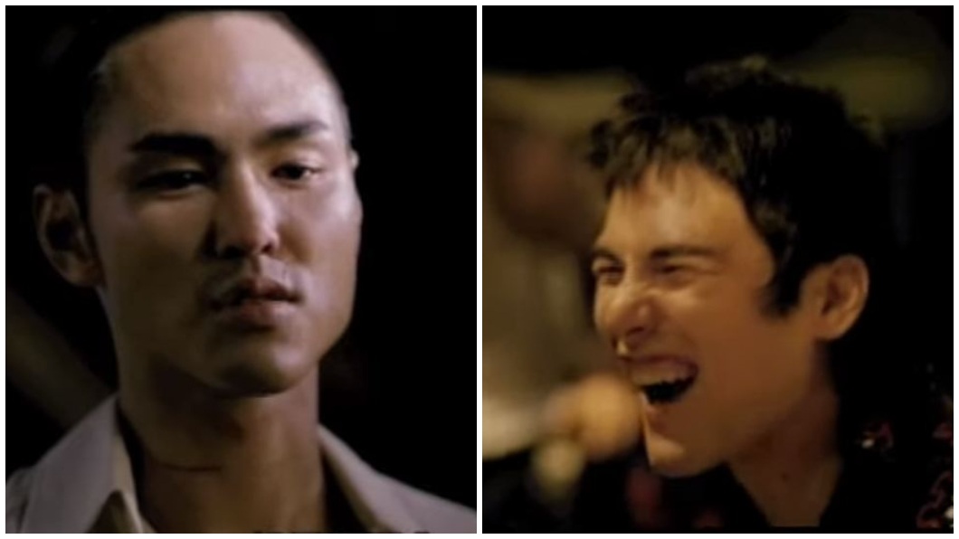 阮經天飾演的和尚在片中其實是愛慕鳳小岳飾演的志龍。（圖／翻攝自《艋舺》官方YouTube）