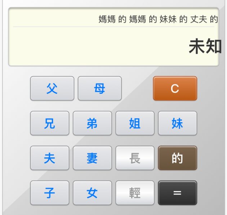網友在稱謂APP上輸入無效。(圖/翻攝自PTT)