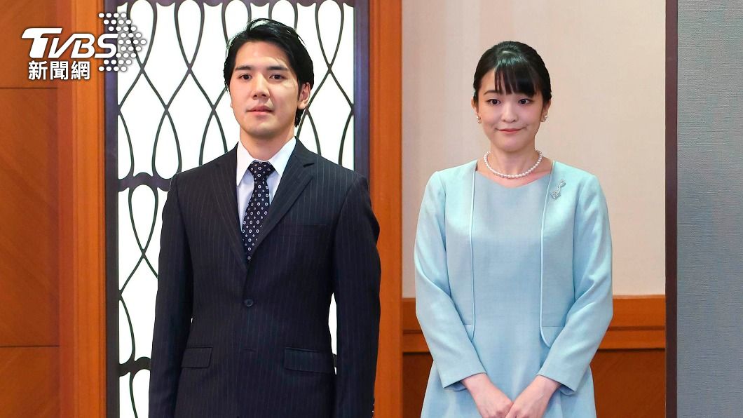 真子公主下嫁平民律師小室圭。(圖/達志影像美聯社)