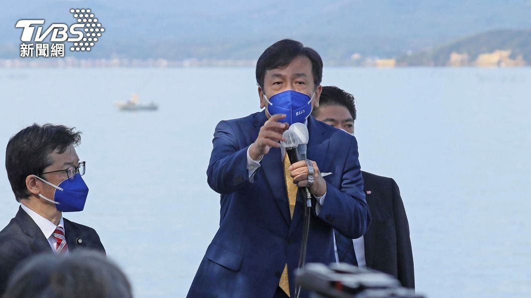 立憲民主黨黨魁枝野幸男的高頻詞為「工資」。（圖／達志影像美聯社）