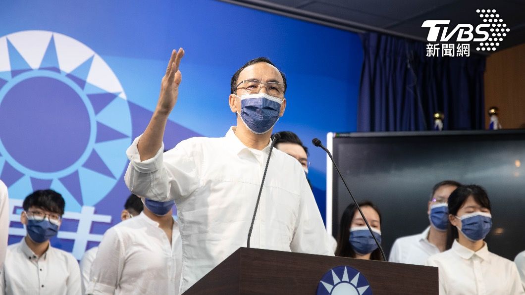 國民黨主席朱立倫。(圖/國民黨提供)