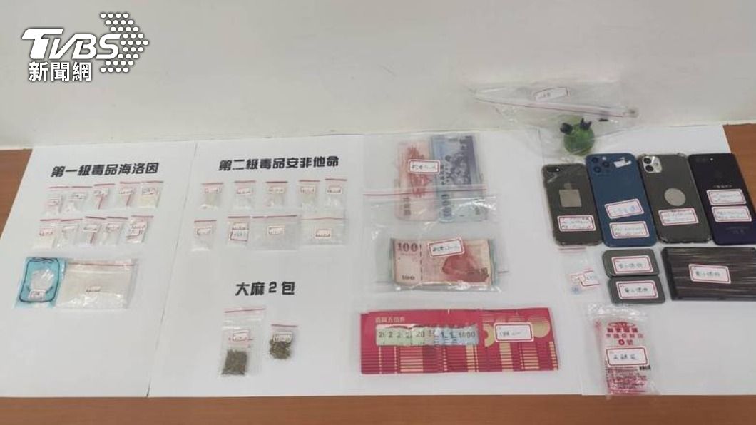 相關證物。(圖/TVBS)