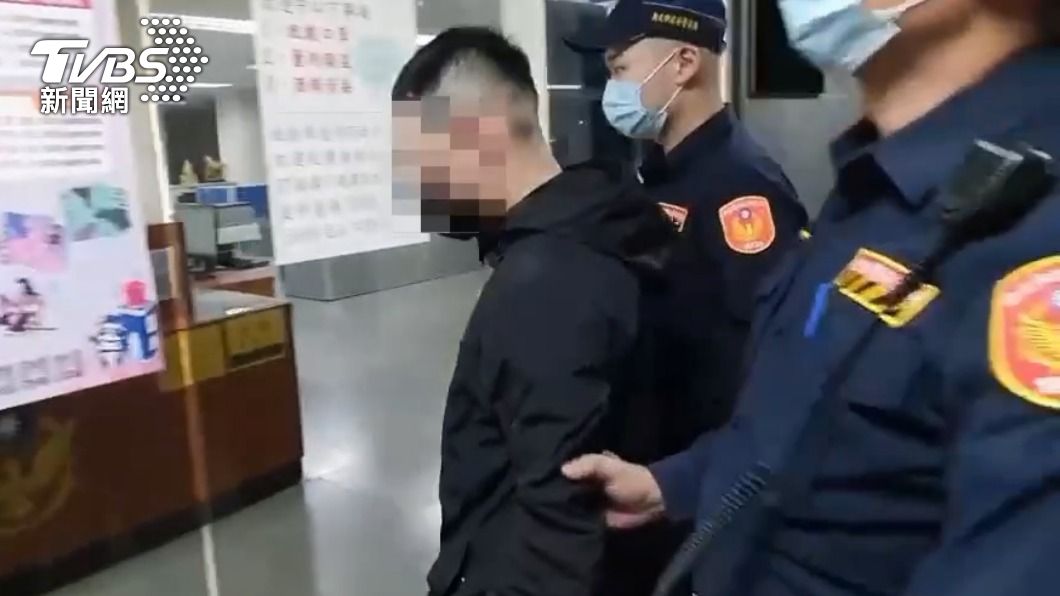 吳男聲稱是因為無照太緊張才會落跑。(圖/TVBS)