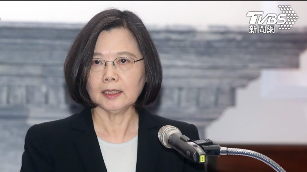 總統蔡英文證實美軍駐台協訓。(圖/TVBS資料畫面)