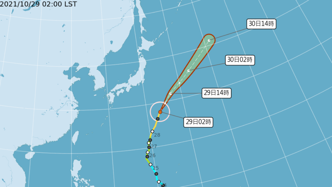 秋高氣爽! 今多雲到晴北東零星雨並嚴防長浪 明變天基、宜恐大雨