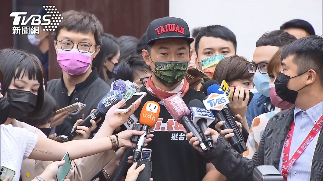 台灣基進黨前立委陳柏惟。(圖/TVBS)
