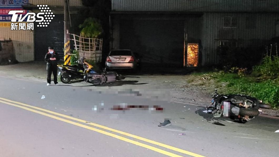 國中男學生課後騎車出遊！違規跨雙黃線撞2車彈飛亡