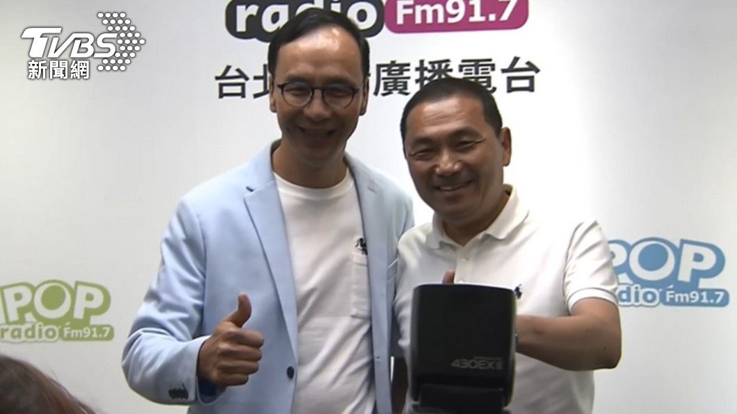 新北市長侯友宜與國民黨主席朱立倫關係微妙。(圖/TVBS資料畫面)