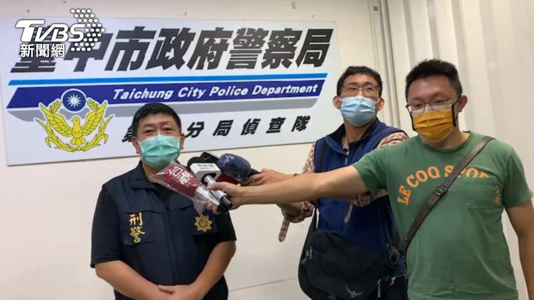清水分局偵查隊長林明瑤說明案情。(圖/警方提供)