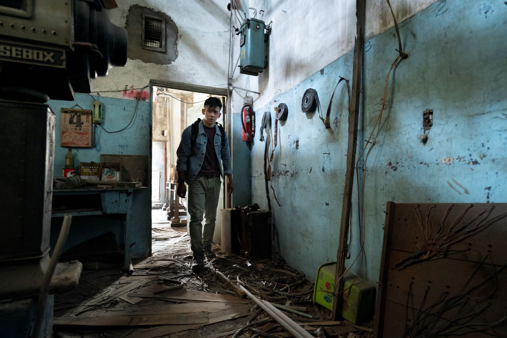 李淳在短片《Keep in mind：Father’s cinema》中展現深情演技。（圖／高雄電影節提供）