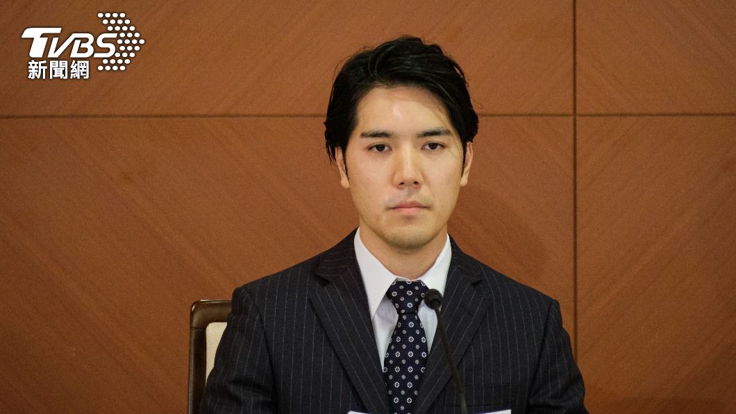 日本皇室秋篠宮夫婦長女小室真子夫婿小室圭。（圖／達志影像路透社）