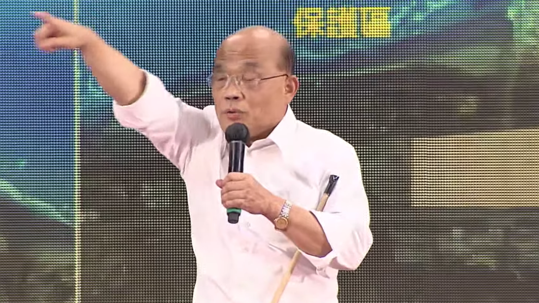 蘇貞昌今到屏東進行第二場「公投開講」。(圖/民進黨提供)