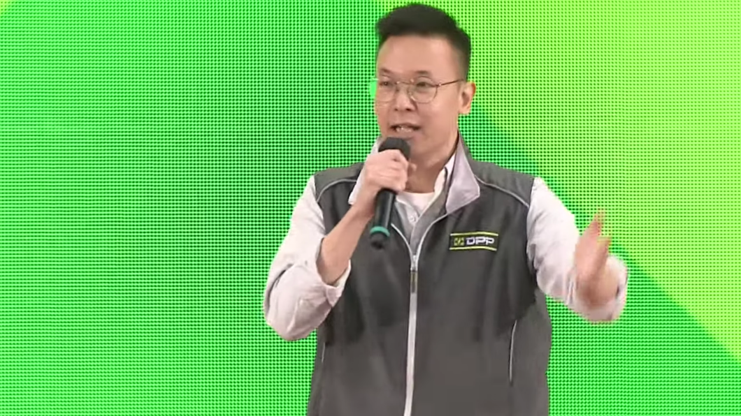 許信良相當看好林飛帆。（圖／民進黨提供）