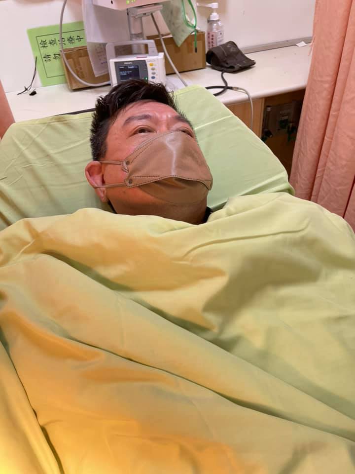 孫德榮到鬼門關前走了兩次。（圖／翻攝自孫德榮臉書）