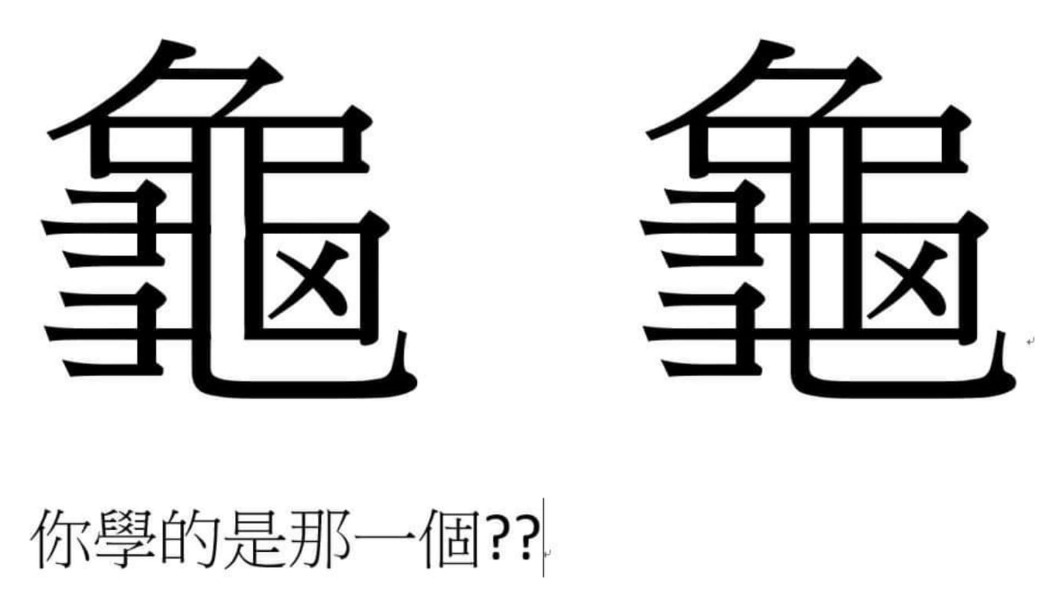 龜寫錯30年？兩代網友戰翻「時代眼淚」　正解曝光