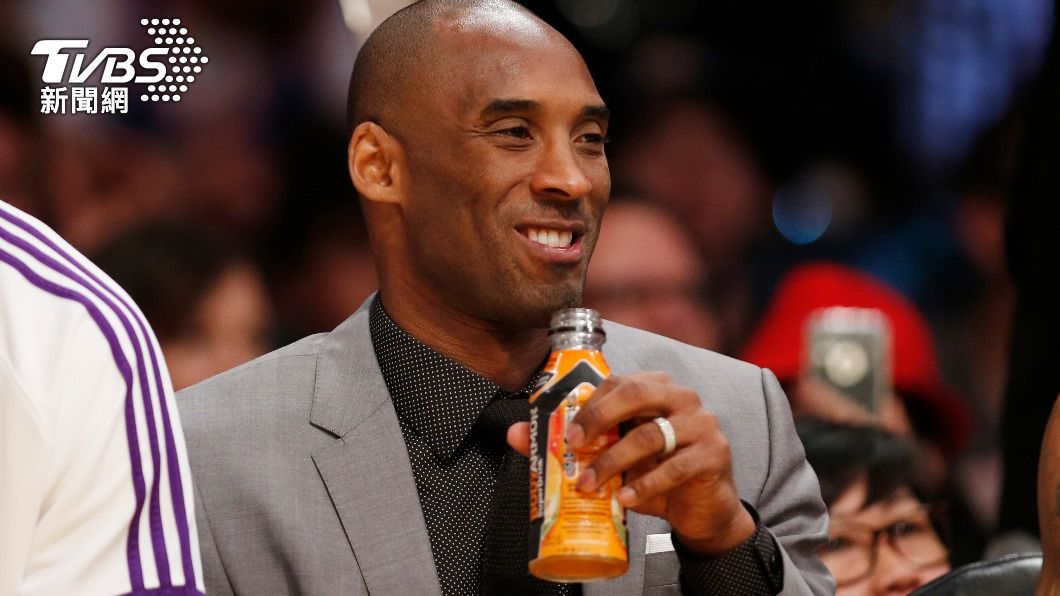 已故NBA球星柯比布萊恩為「BodyArmor」早期投資者之一。（圖／達志影像美聯社）