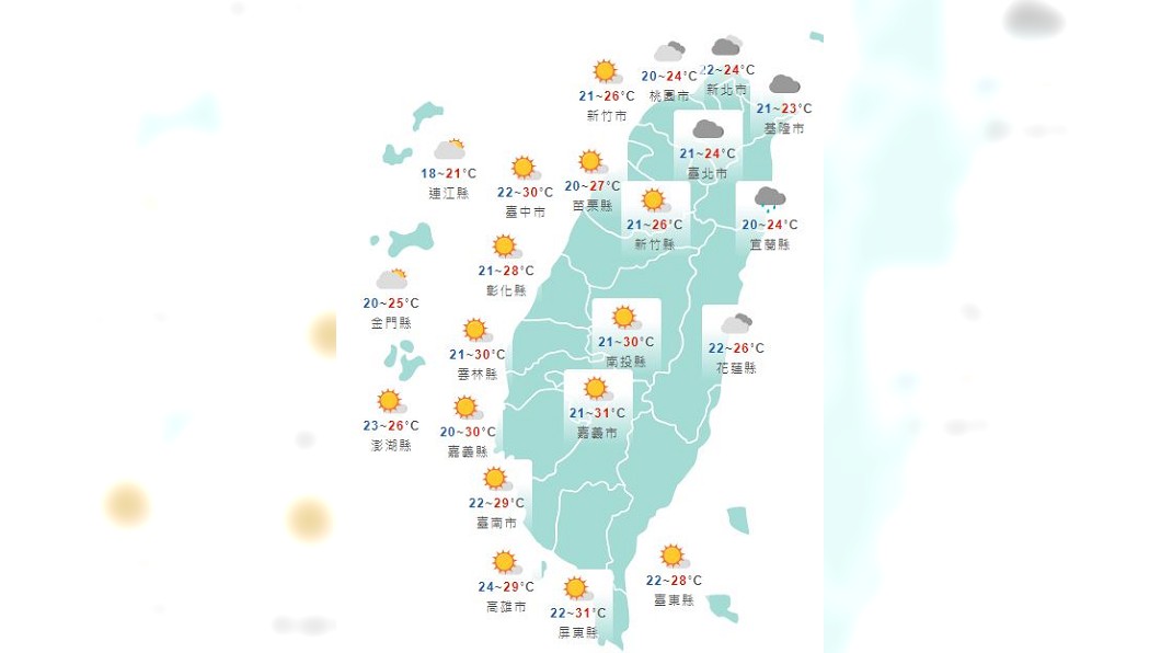 圖／中央氣象局