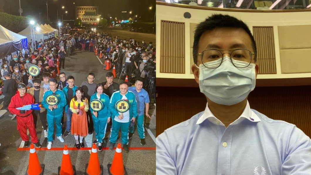 藍營夜宿凱道冷清清？網紅議員點名原民歌手：才值得尊敬