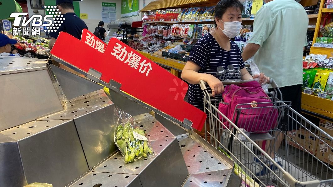 大陸今年受氣候異常影響,蔬菜供給緊縮、價格飆漲。(示意圖/達志影像美聯社)