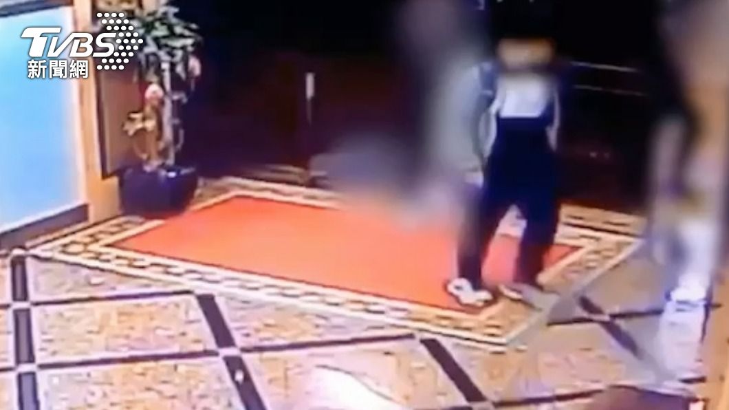 被害人與女網友相約飯店見面。(圖/TVBS)