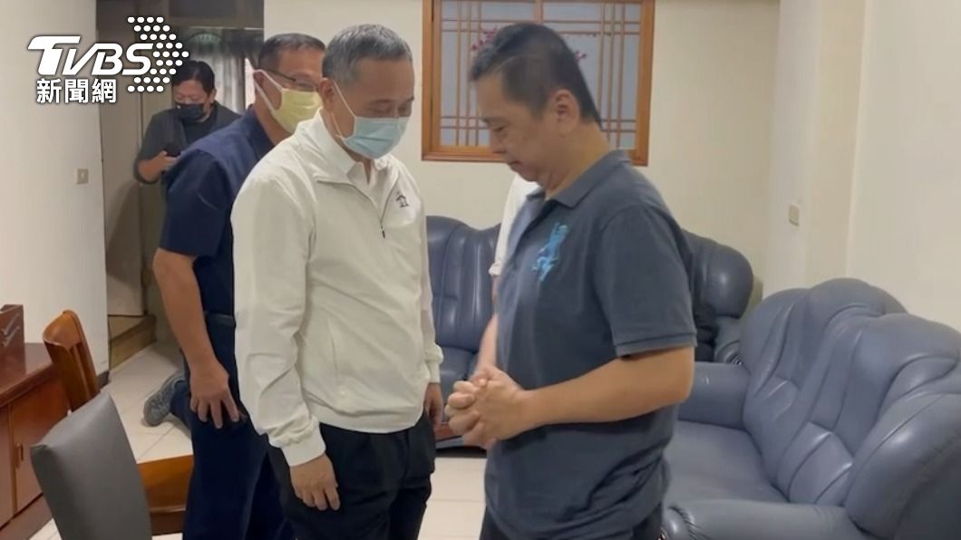 陳德威因中風行動不便。（圖／TVBS）