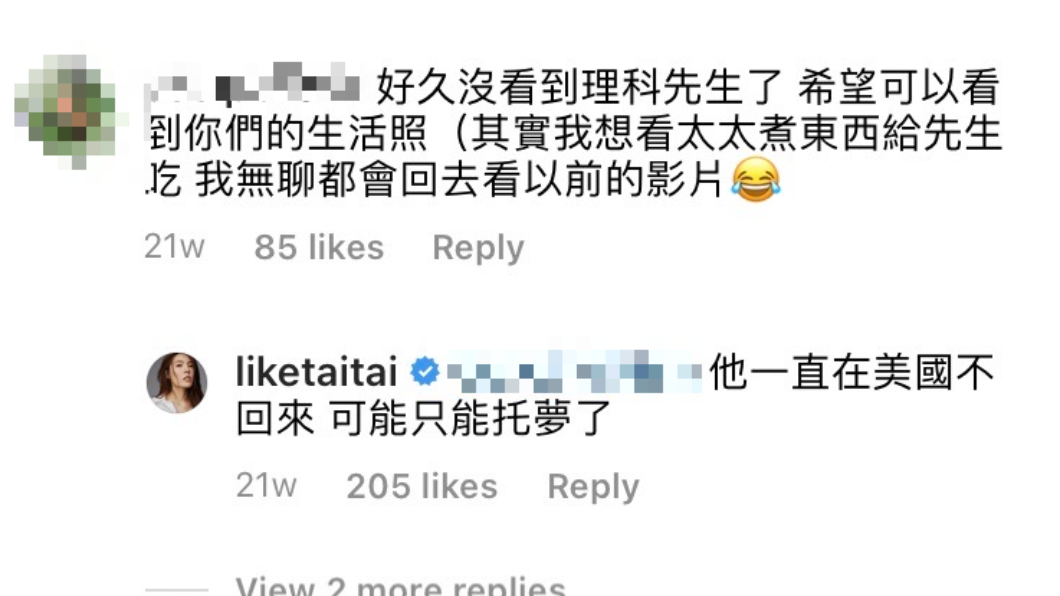 理科先生遲遲不返台。（圖／翻攝自理科太太IG）