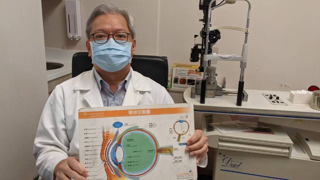 書田診所眼科主任廖昶斌。(圖/診所提供)