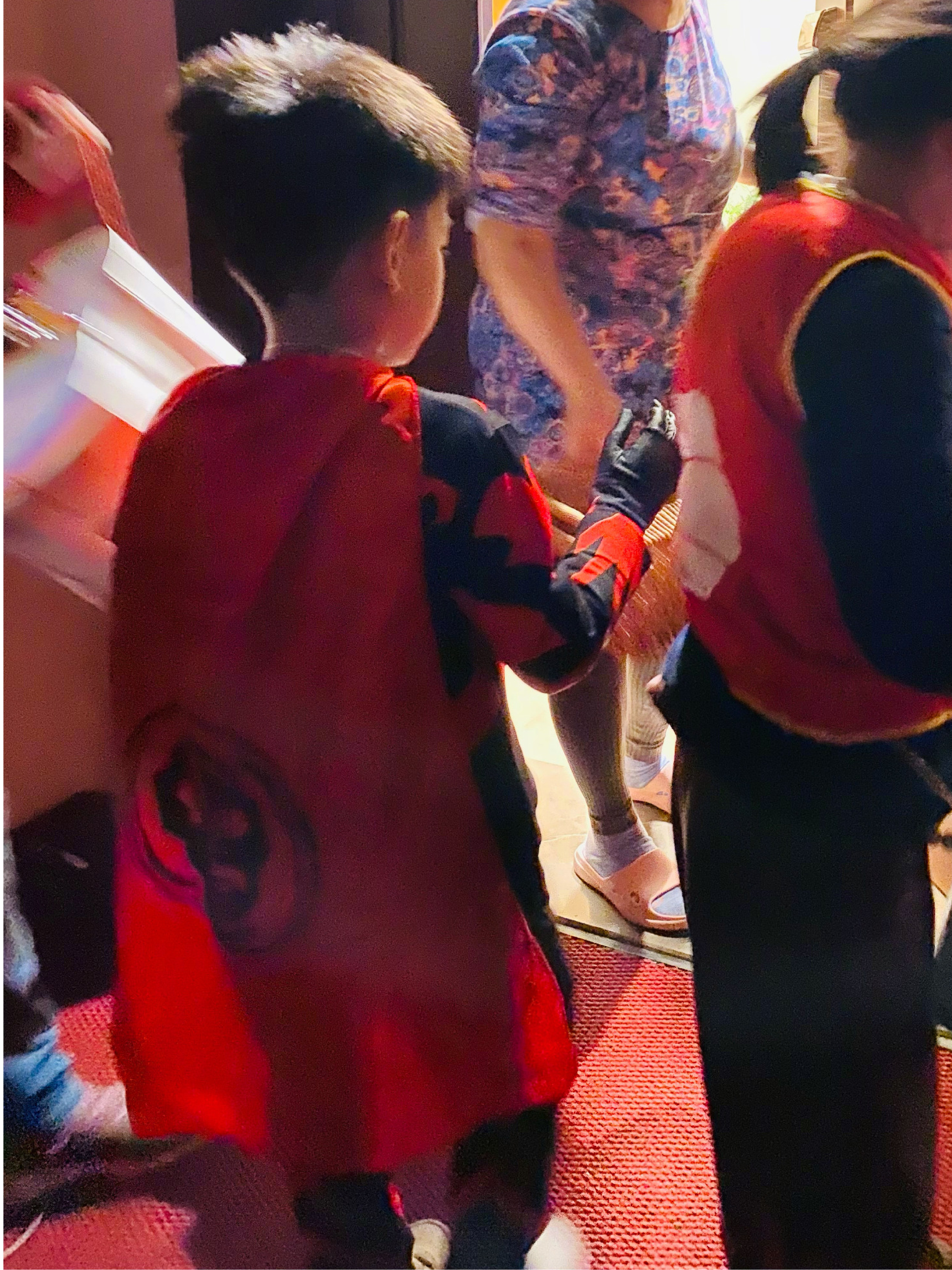 4歲的小星星參加萬聖節活動。(圖/翻攝自陳妍希微博)