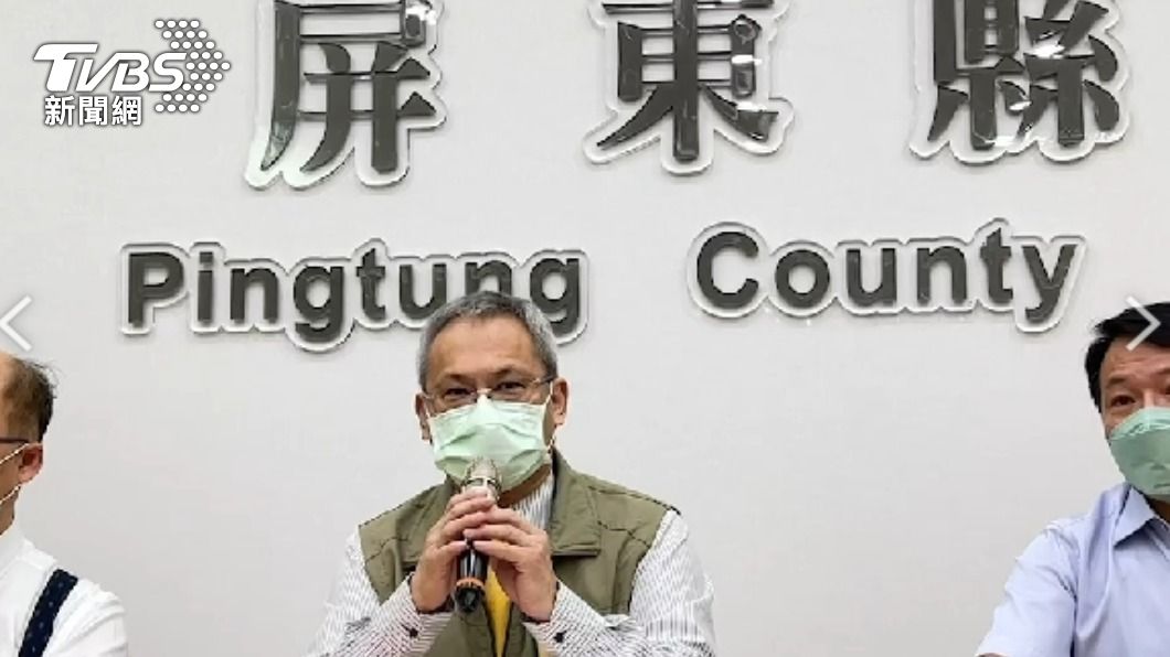 屏東縣衛生局長施丞貴。(圖/TVBS)