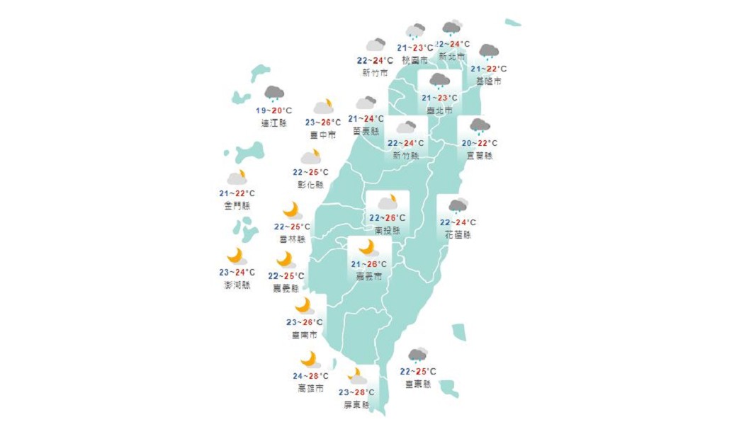 圖／中央氣象局