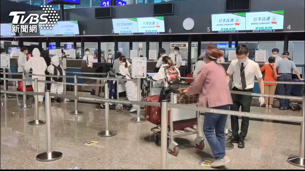 境外移入個案解隔後確診,且ct值低病毒量高。(圖/TVBS)
