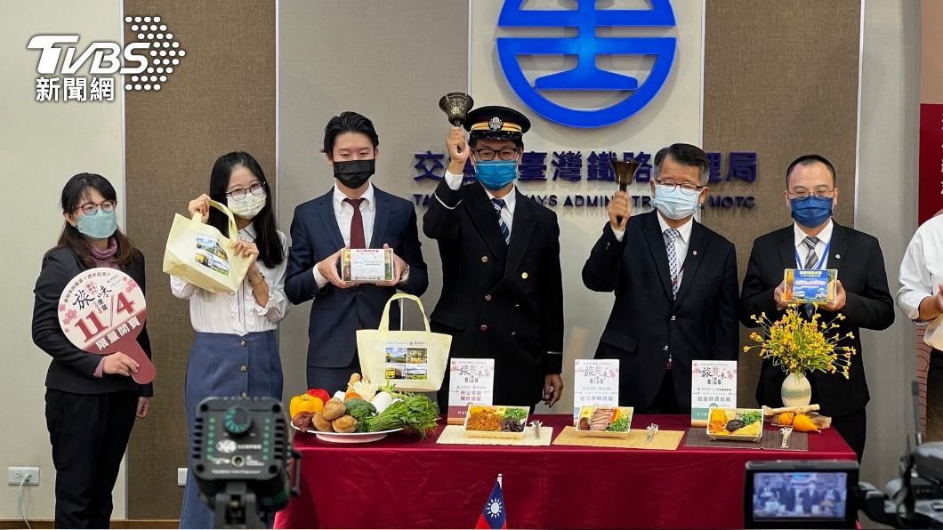 台鐵今舉辦開賣記者會。（圖／TVBS）