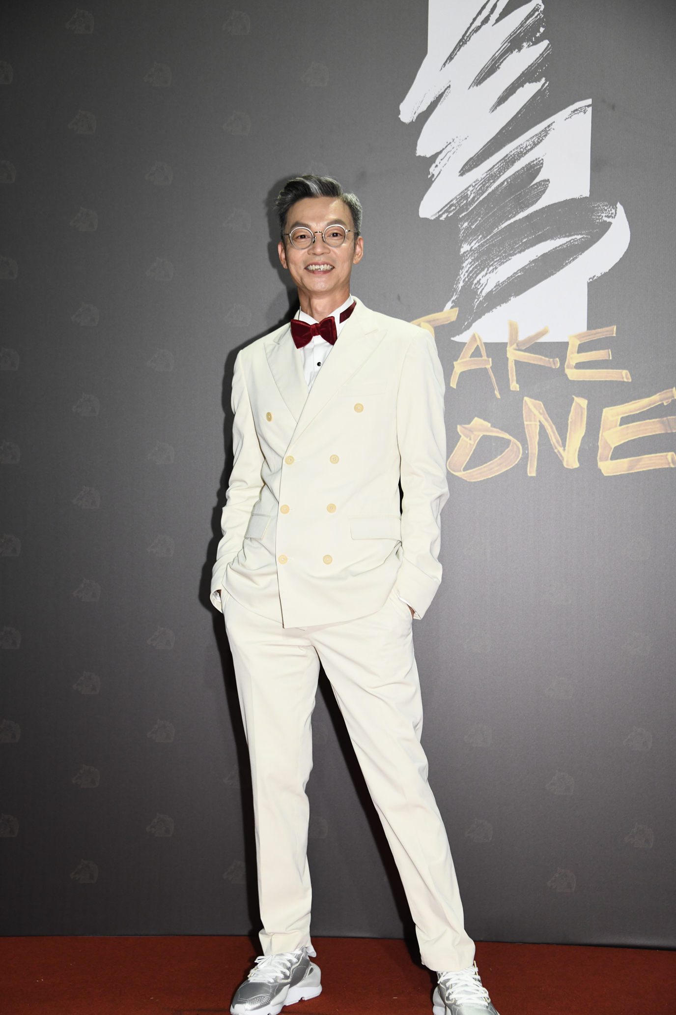 新加坡演員李國煌特地來台參加金馬獎。(圖/金馬執委會提供)