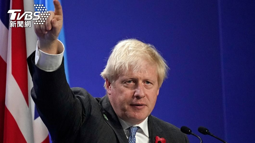 英國首相強森（Boris Johnson）。（圖／達志影像美聯社）