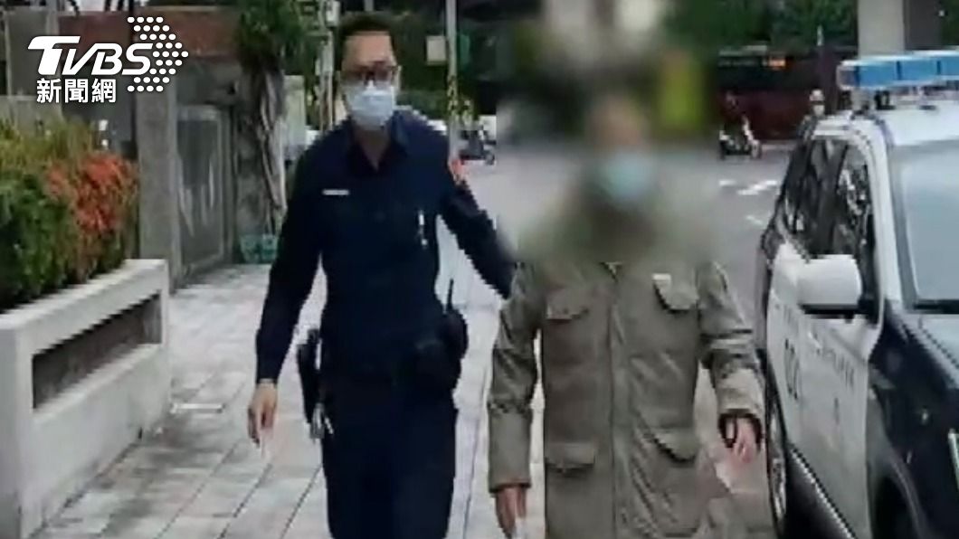蔡男遭警方移送偵辦。（圖／TVBS）