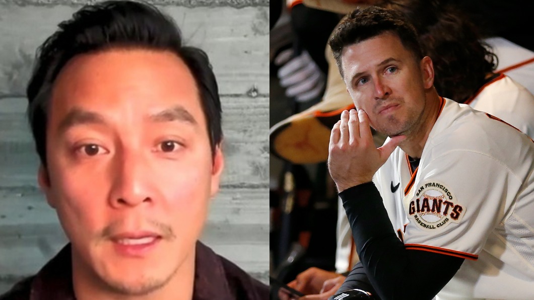 今晚熱搜為吳彥祖（左）與Buster Posey（右）。（圖／TVBS資料畫面、達志影像美聯社）