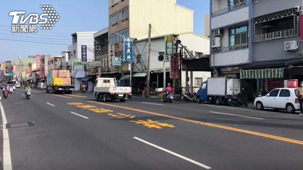仁德區中正路二段。(圖/TVBS)
