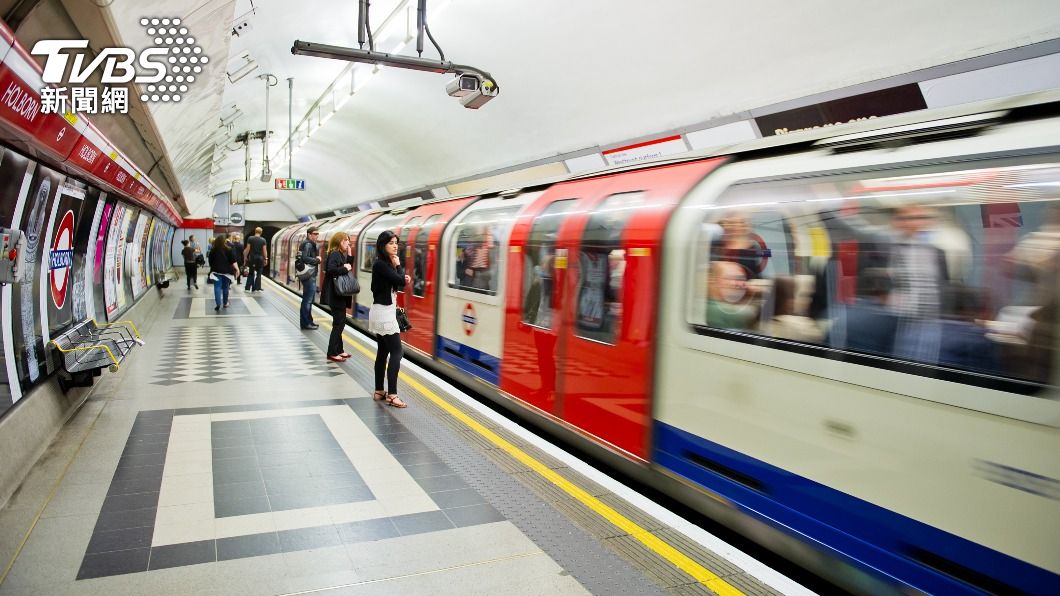英國倫敦地鐵。（圖／shutterstock達志影像）