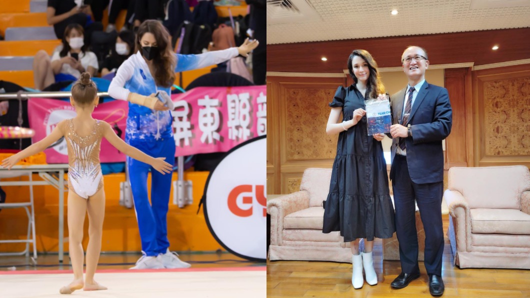 瑞莎挺6個月孕肚赴體育署 驚曝「差點不能呼吸」