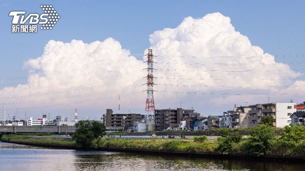 當地氣象局分析可能是積雨雲造成。（示意圖，非本事件地區／shutterstock達志影像）
