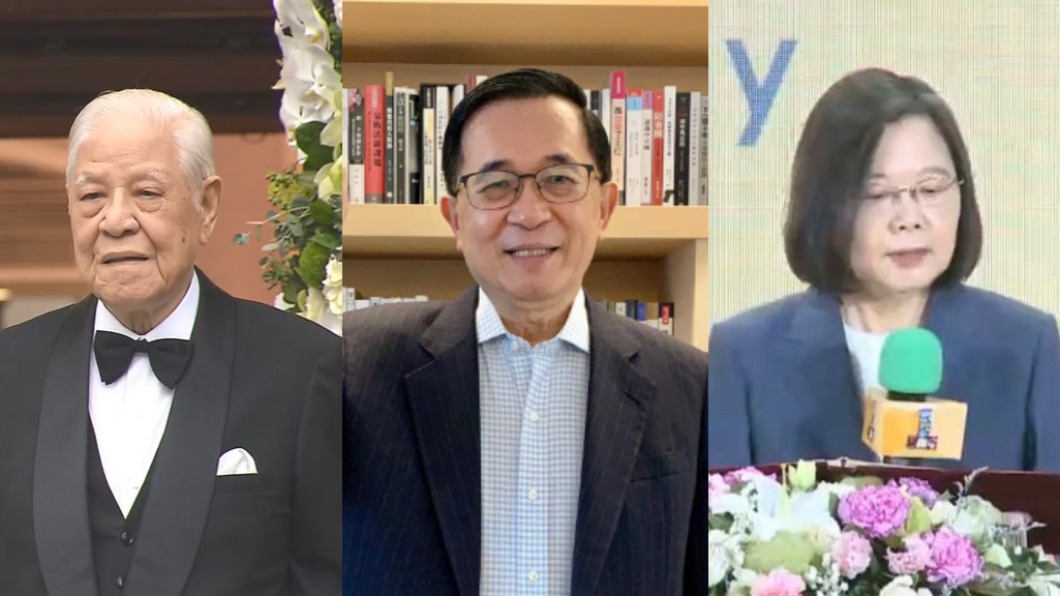 沈富雄直指李登輝、陳水扁及蔡英文為台獨元凶。(圖/TVBS資料畫面、翻攝自陳水扁臉書、ITF提供)
