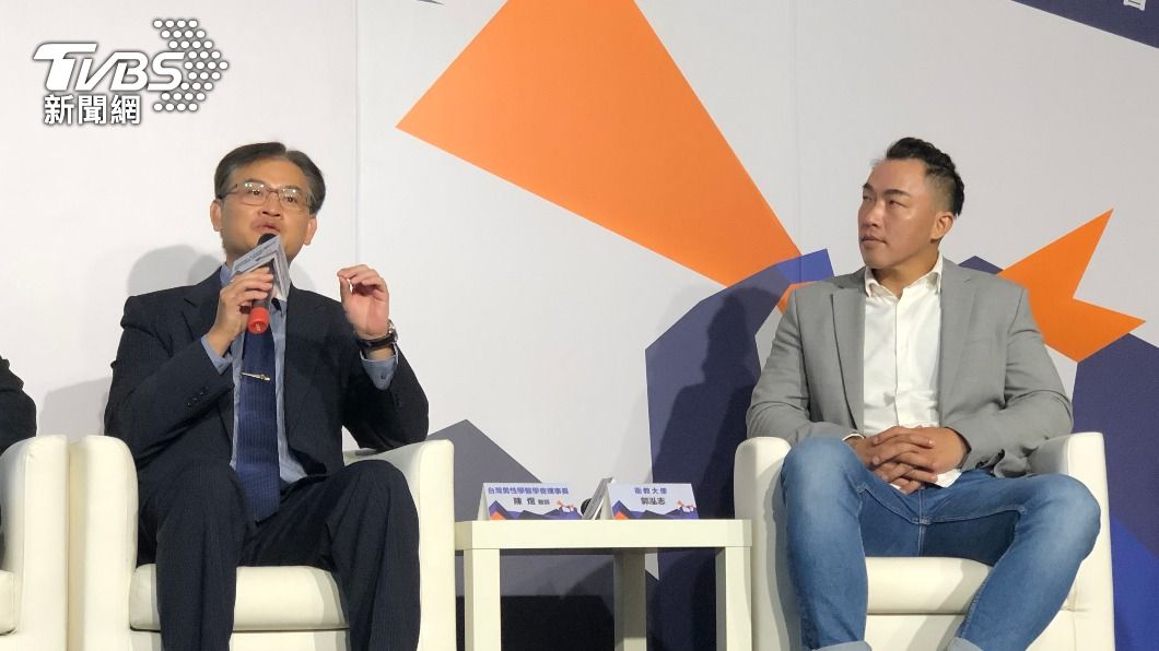 台灣男性學醫學會邀請「不死鳥」前職棒選手郭泓志擔任衛教大使。(圖/TVBS)