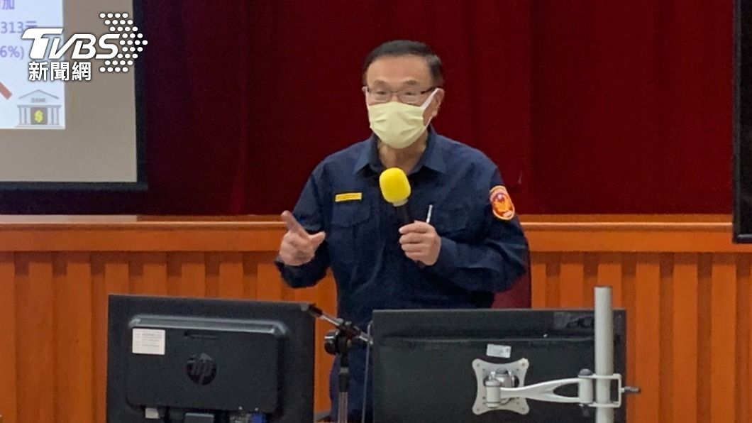 新北市警察局長黃宗仁。(圖/TVBS)
