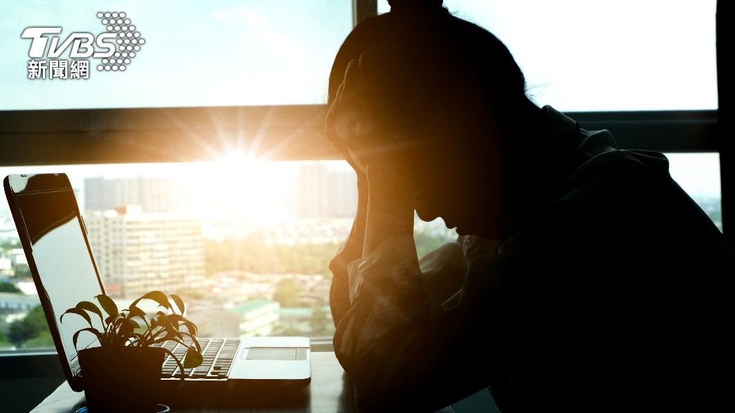 醫師表示可能與心理壓力有關。(示意圖/shutterstock達志影像)