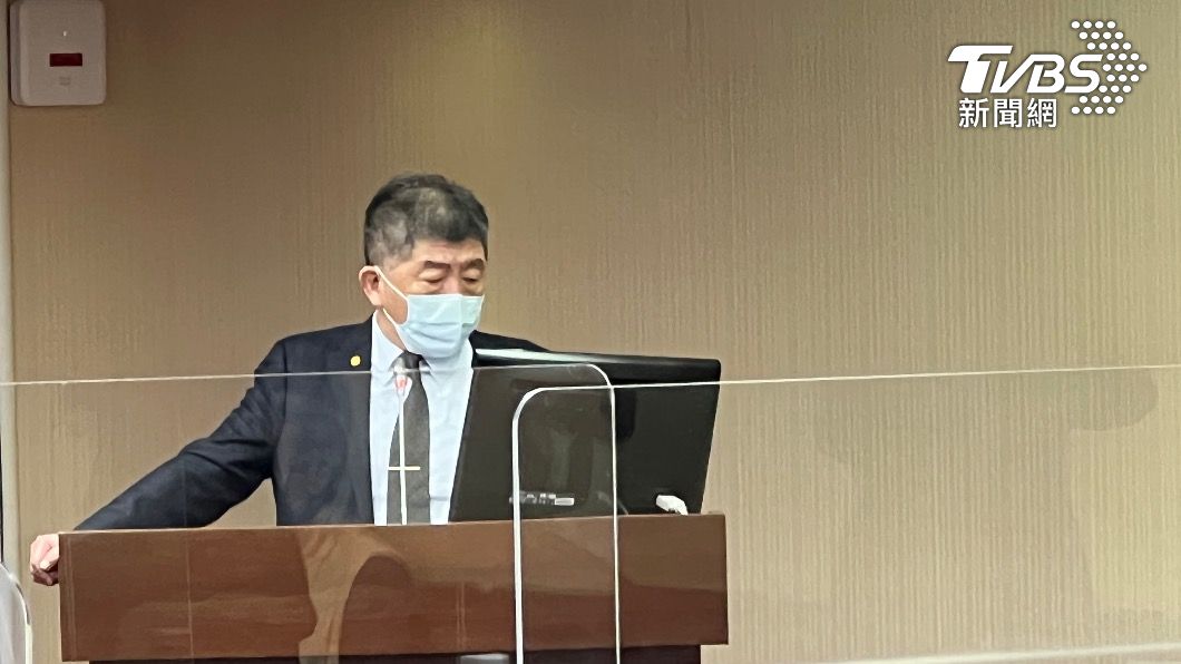 中央流行疫情指揮中心指揮官陳時中(圖/TVBS)