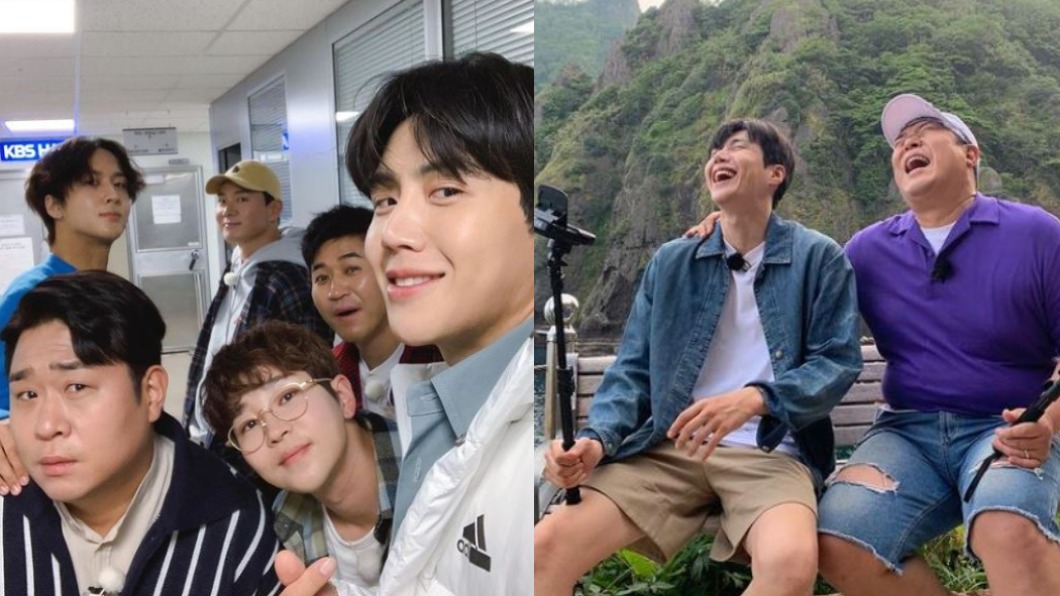 綜藝節目《兩天一夜》共6名成員。（圖／翻攝自seonho__kim IG）