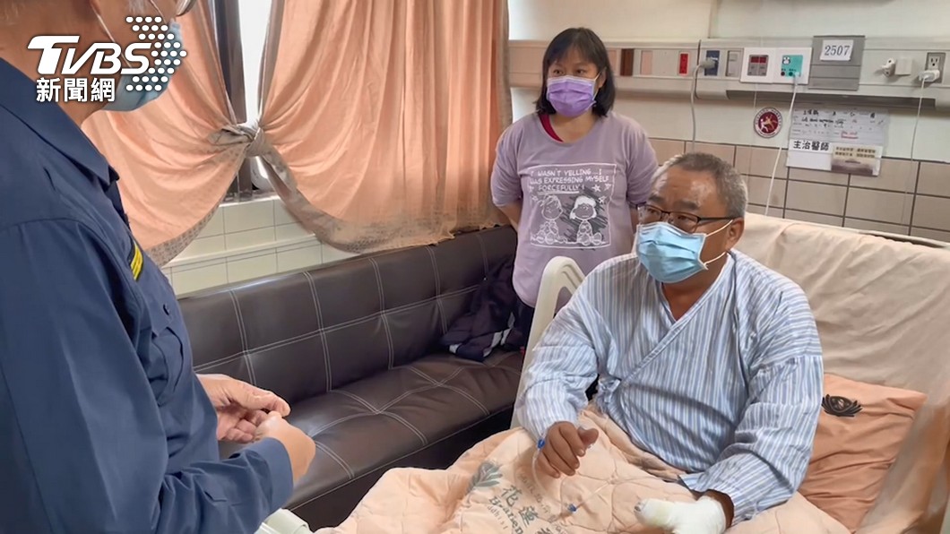 負傷壓制醉男! 美崙所長已從警32年