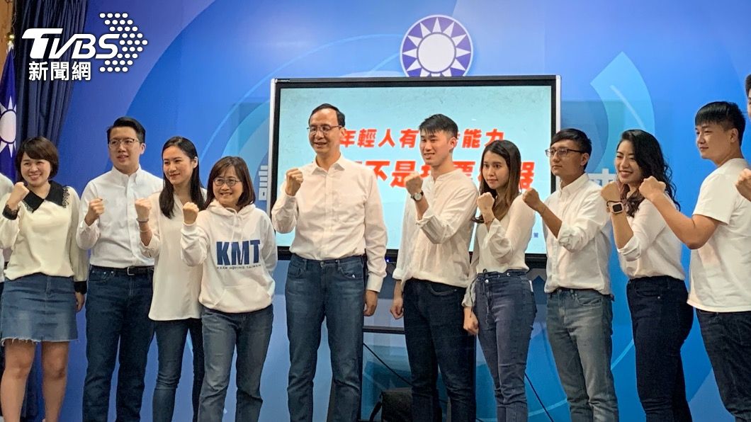 國民黨今日宣佈徵召顏寬恒。(圖/TVBS)